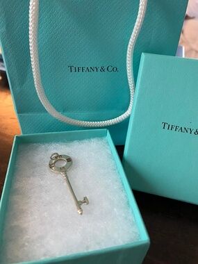 Tiffany & Co Sterling Silver Atlas Key